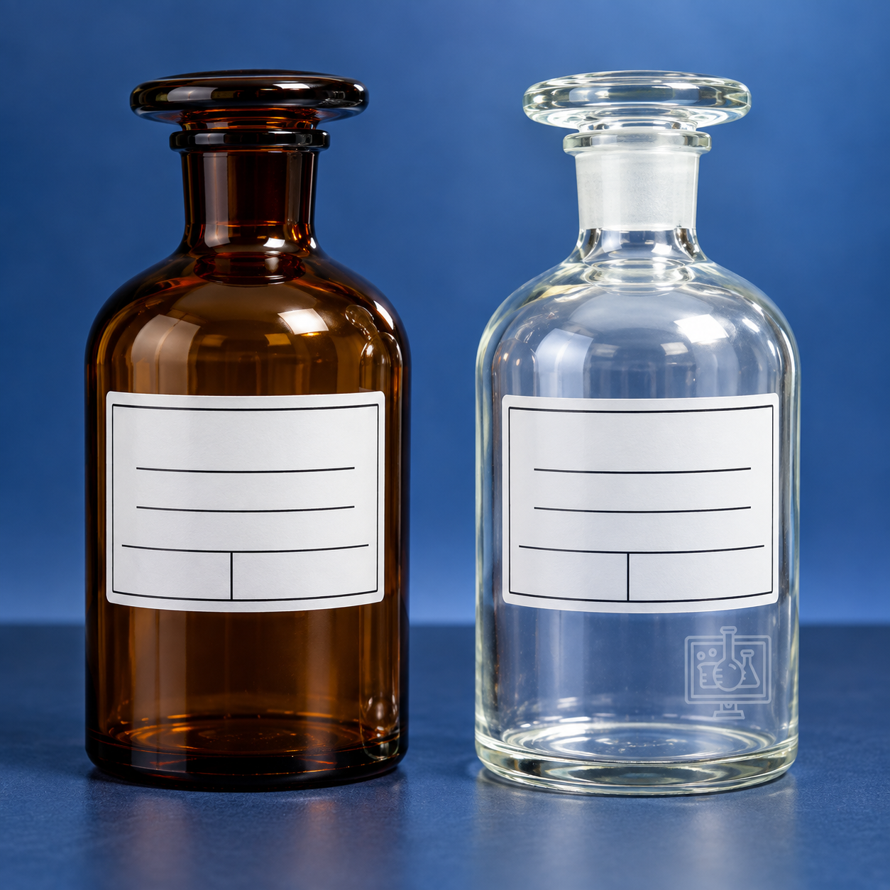Reagent Bottle, Labelled